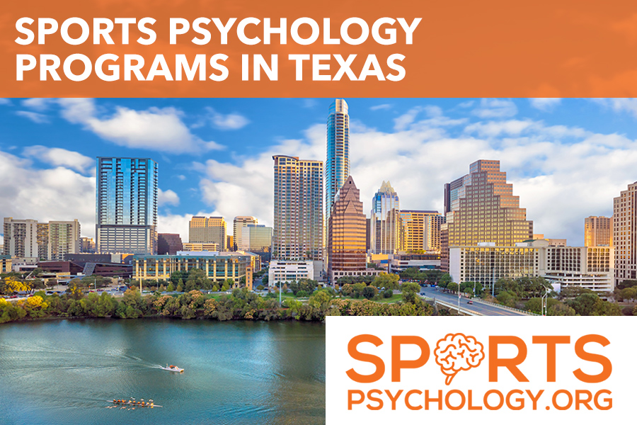 Sports Psychology Degree programs in the State of Texas