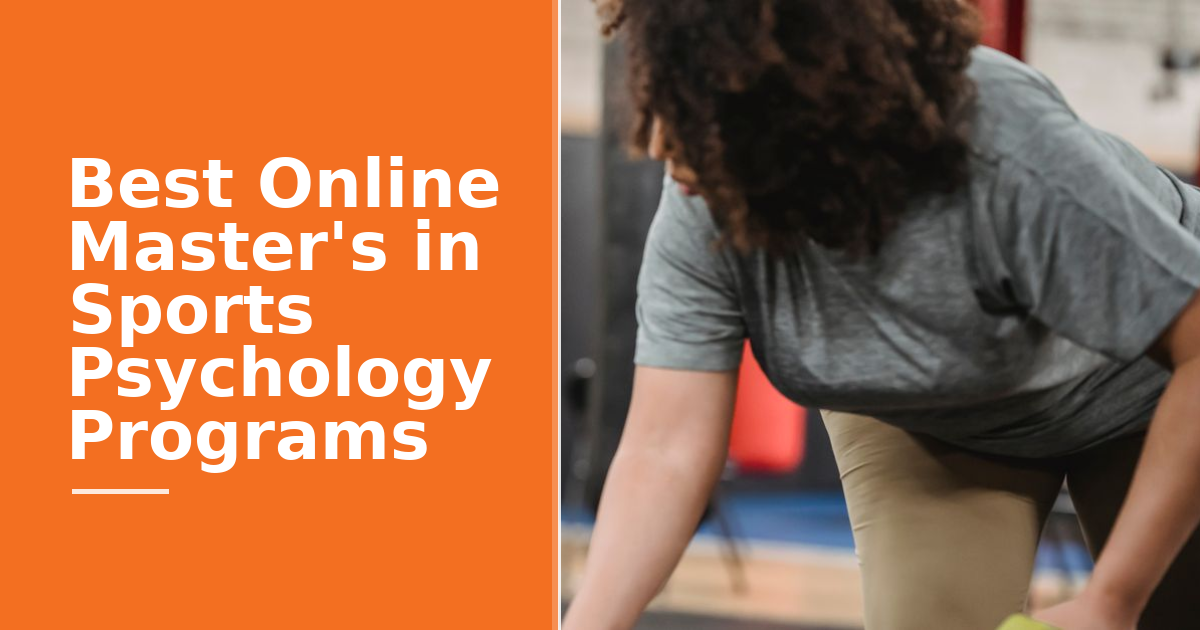 Best Online Master's in Sports Psychology Programs (2026)