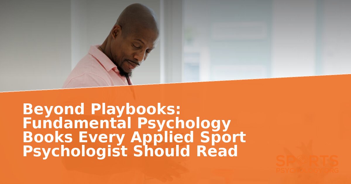Sport Psychology Books: Essential Reading for Practitioners