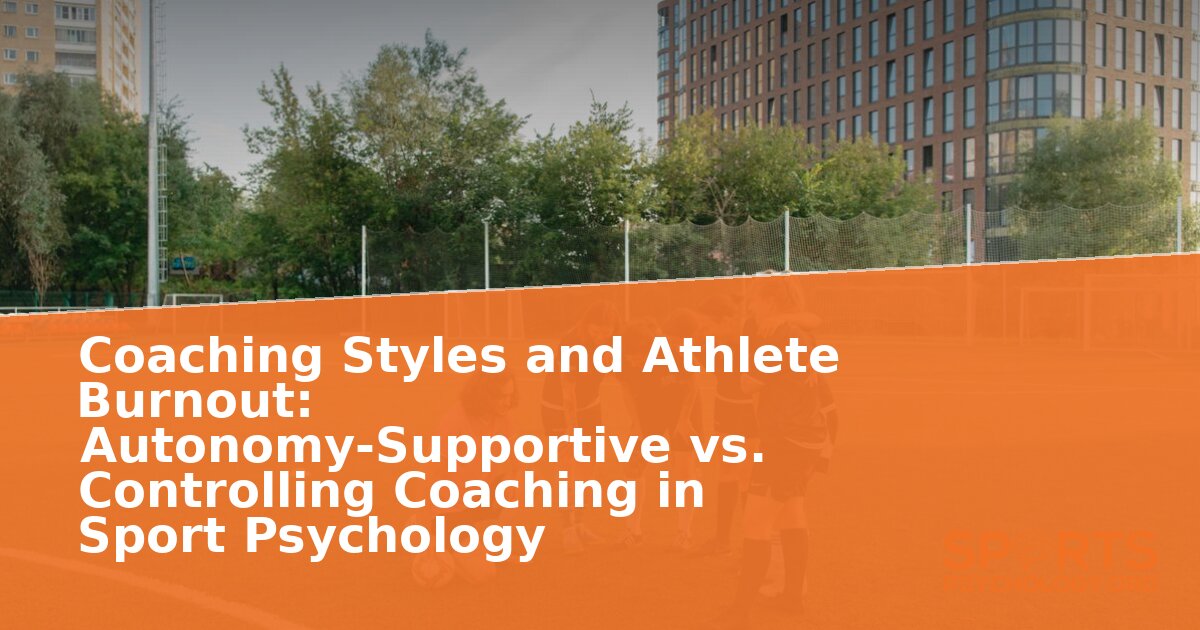 Controlling Coaching & Athlete Burnout: A Practitioner Guide