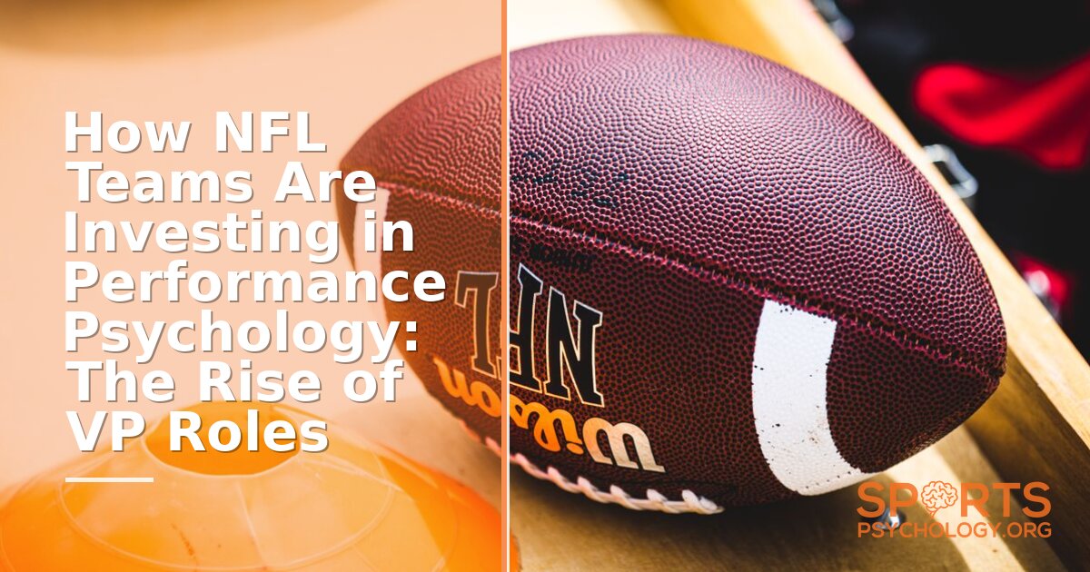 How to Become a VP of Performance Psychology in the NFL