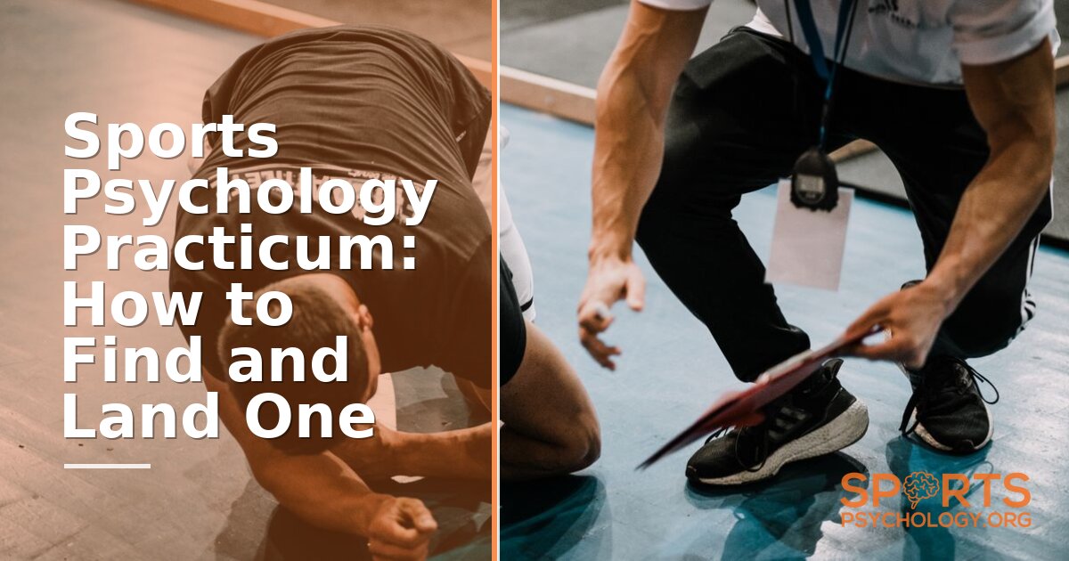 Sports Psychology Practicum: How to Find & Land One (2026 Guide)
