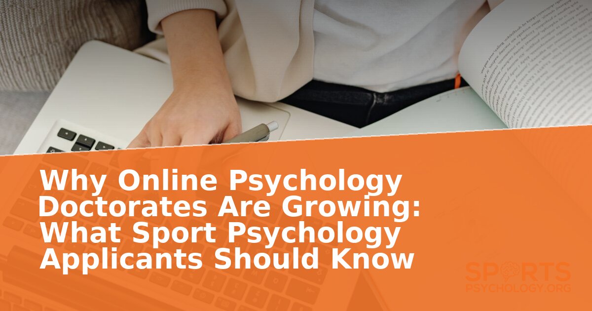 Online Psychology Doctorate 2026: Sport Psych Guide