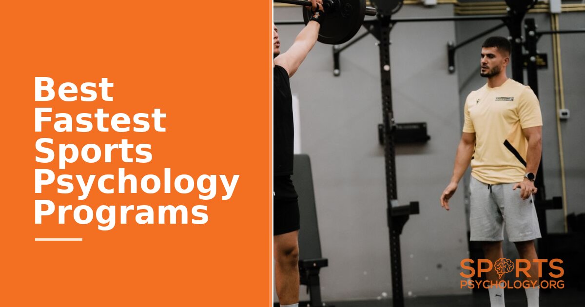Best Fastest Sports Psychology Programs [2026 Rankings]