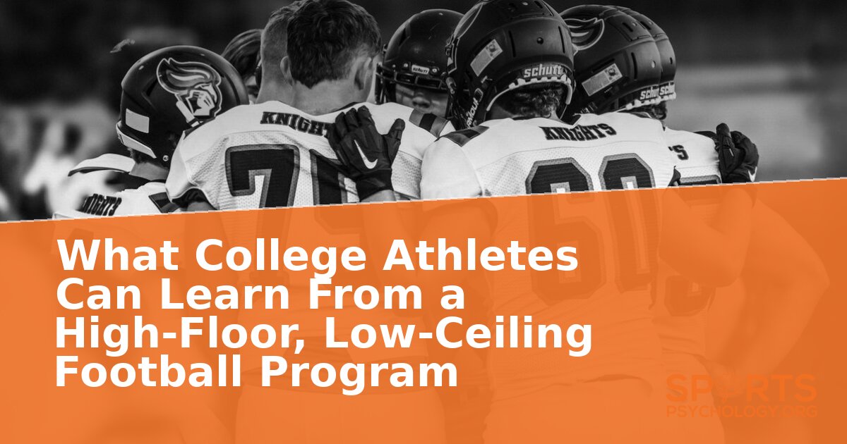 High-Floor, Low-Ceiling Athlete Mindset: NC State Case