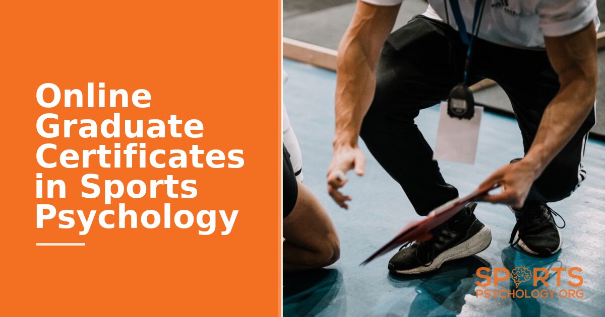 Online Graduate Certificates in Sports Psychology (2026)