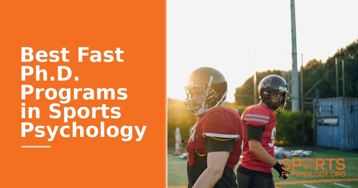 Best Fast Ph.D. Programs in Sports Psychology (2026)