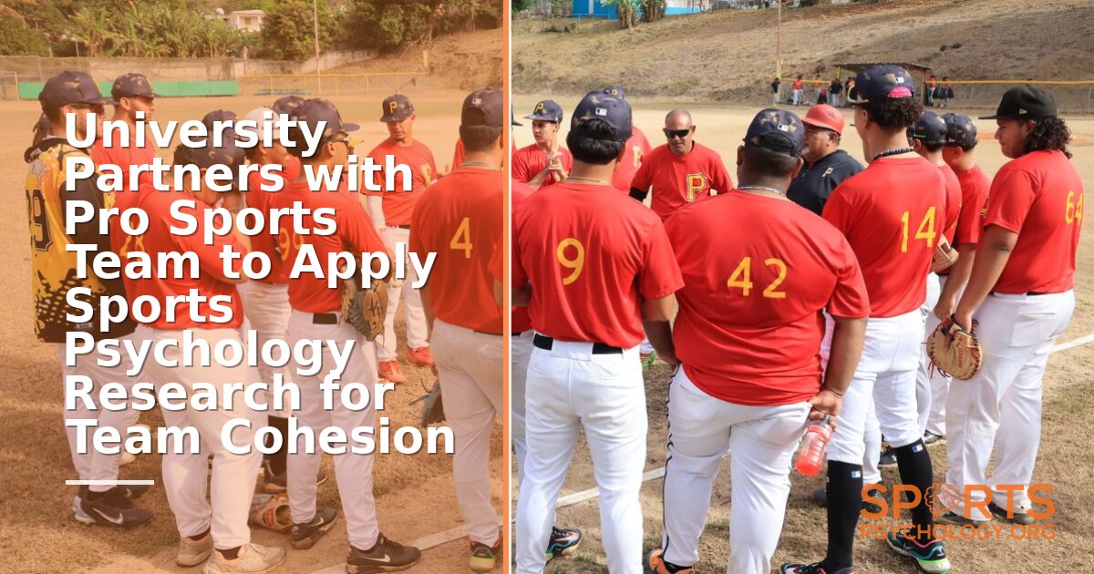 University-Pro Team Partnership Applies Sports Psychology Research
